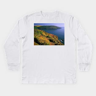 Yealm Estuary near Wembury Kids Long Sleeve T-Shirt